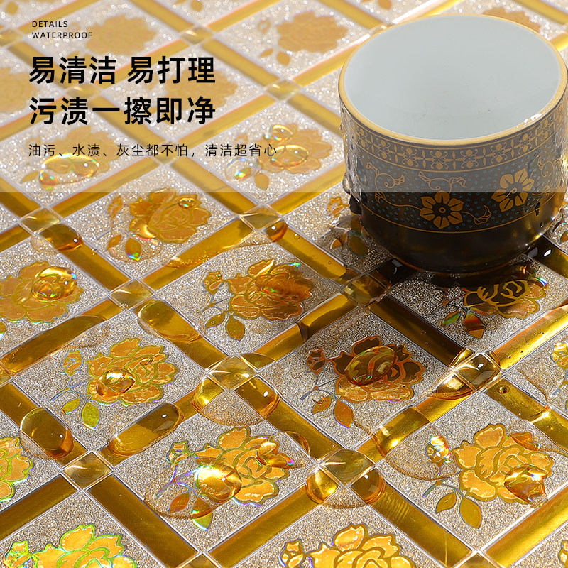 热销厨房橱柜翻新自粘贴纸防水衣柜子推拉门电视柜背景墙面装饰壁