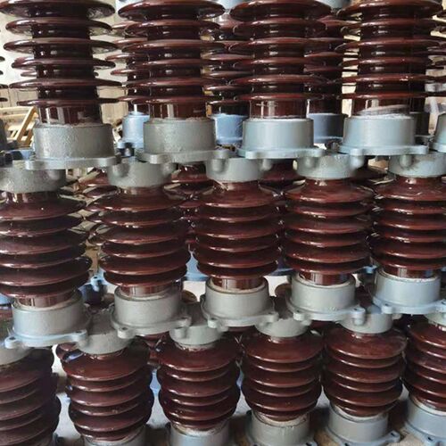 热销ZSW-20-35KV/4-8-10高压陶瓷支柱瓷瓶电站线路防污陶瓷棒式绝