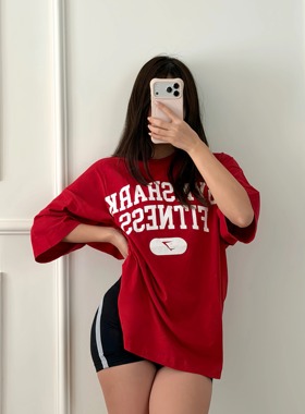 TTWOLVES独家男女同款学院风轻薄透气超柔软健身运动宽松短袖S95