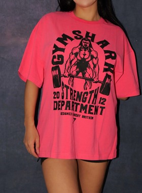 TT WOLVES独家!超柔软水洗棉稀有色男女同款落肩跨宽松短袖S40