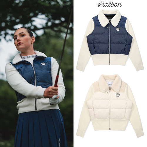 韩国MALBON高尔夫女装羽绒棉服