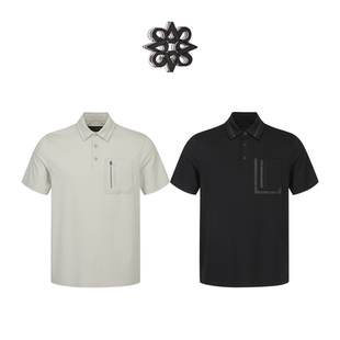 有口袋时尚 夏季 POLO衫 新品 轻薄商务T恤 StANDREWS高尔夫球服男短袖