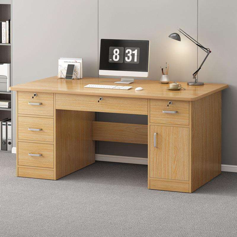 台式电脑桌家用书桌卧室办公桌椅组合简约现代办公室桌子工作台