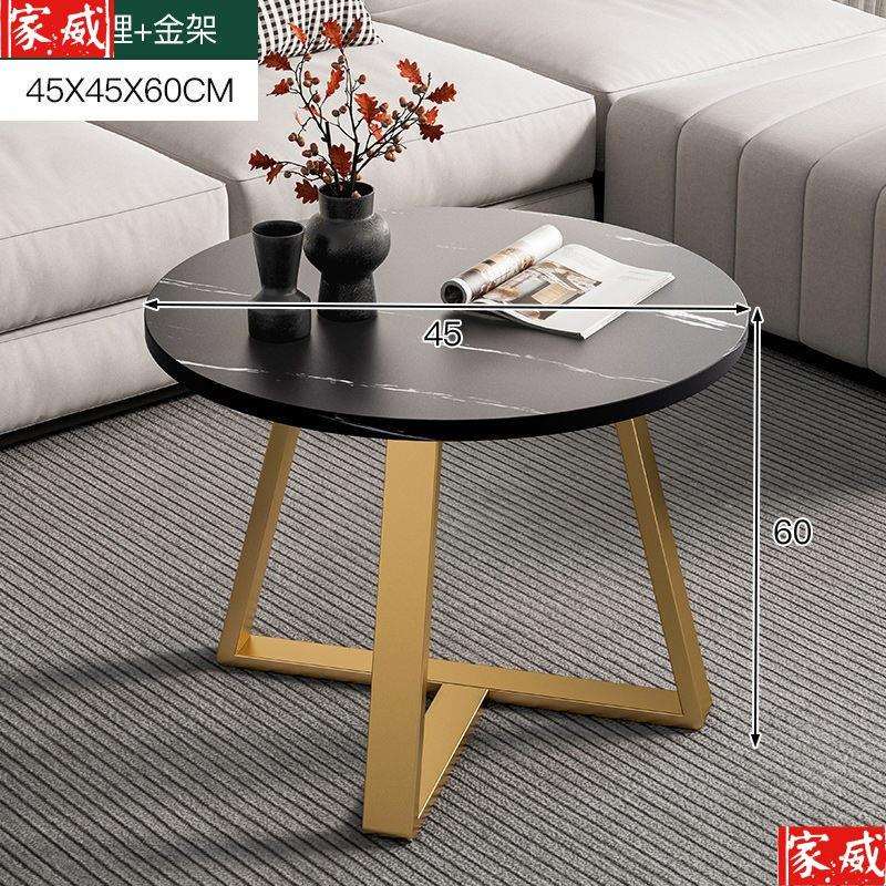 小圆桌小茶几金属休闲简约客厅迷你子小户型北欧腿飘窗桌现代