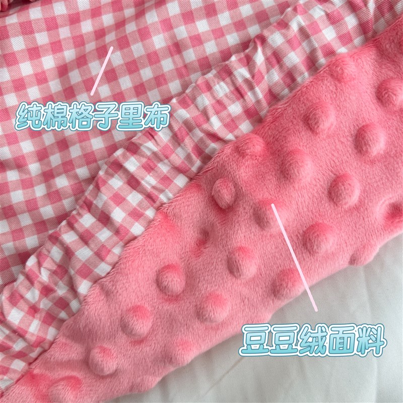 热销汤婆子防烫保护套布套大号加厚双层暖壶外套毛绒
