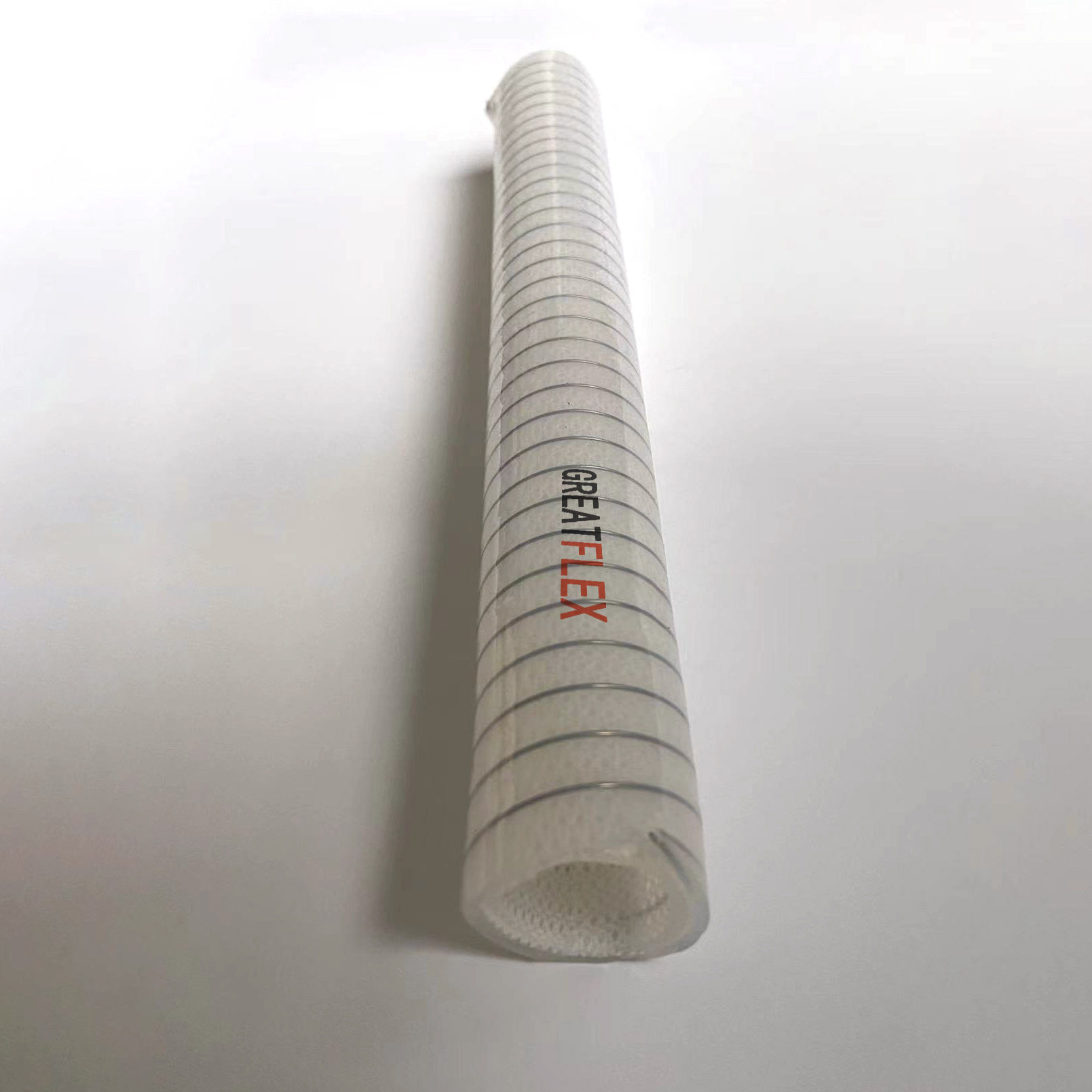 GREATFLEX食品级单层夹布硅胶软管衬钢丝耐高温高压FU10厂家