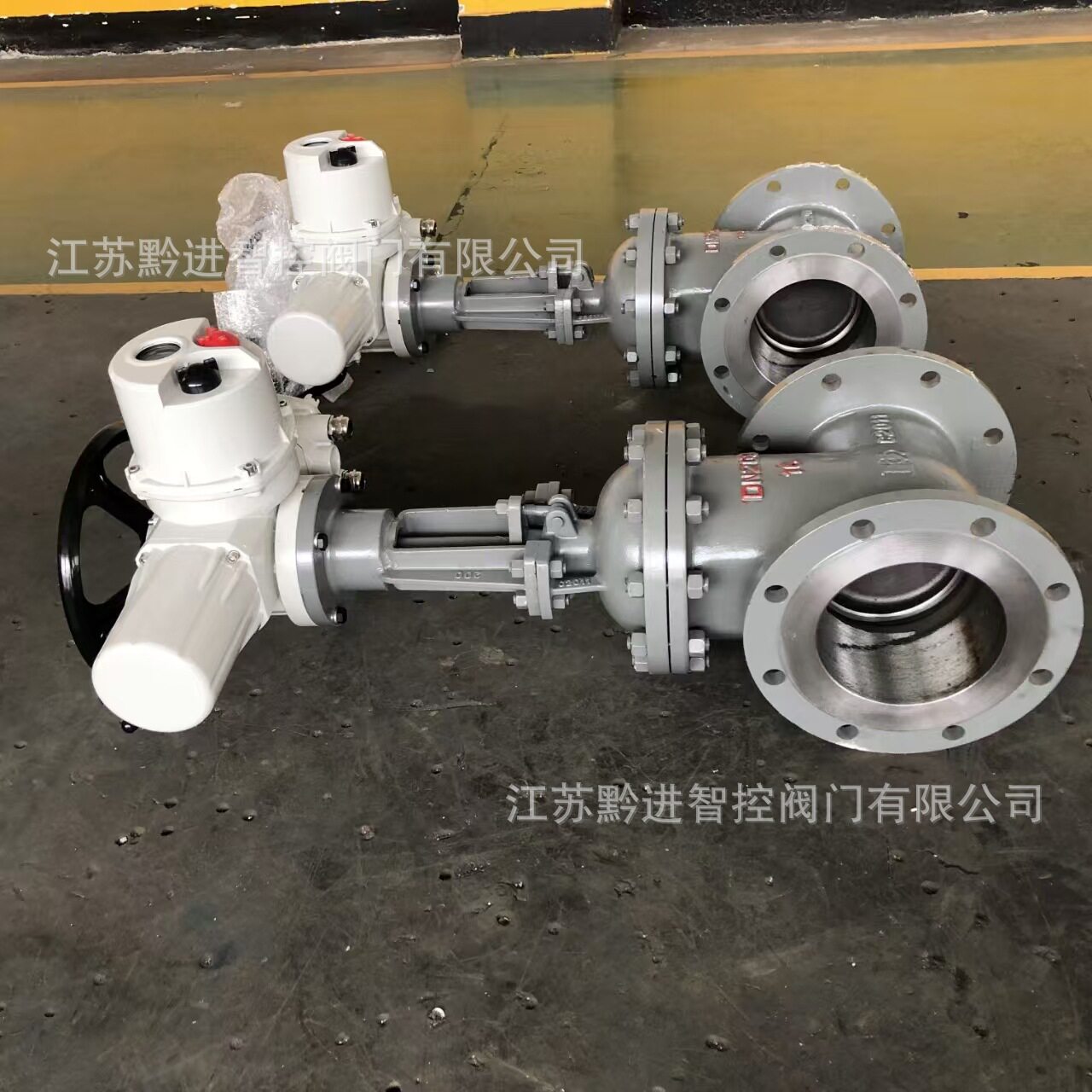 手动闸阀改造电动闸阀Z941X-10C DN250搭配DZW30电动装置AC380V