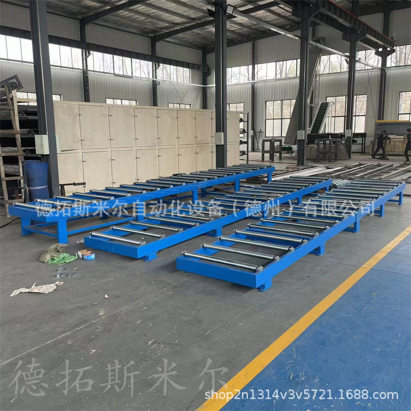 定制非标输送线滚筒输送机 转弯滚筒流水线牛眼万向球工作台厂家