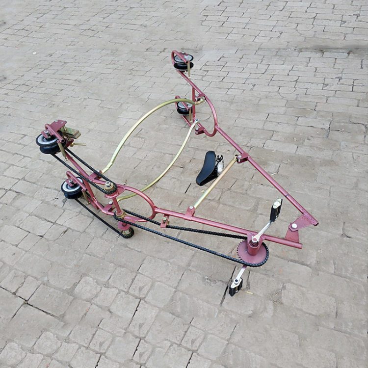 高空作业铝合金刹车双线飞车