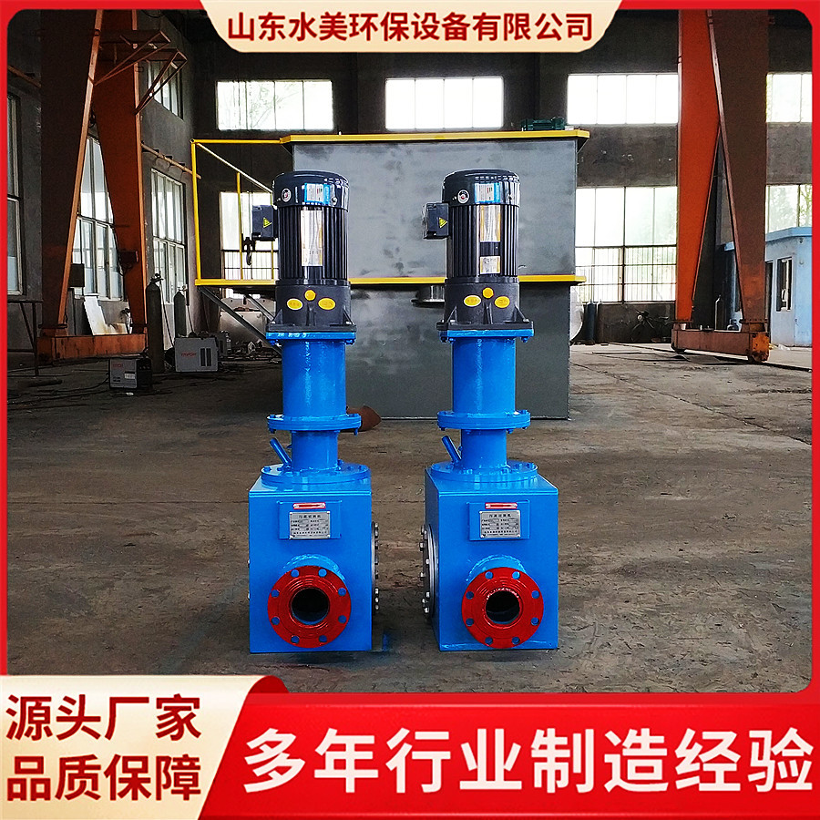 污泥切碎机处理含绳索纤维缠绕