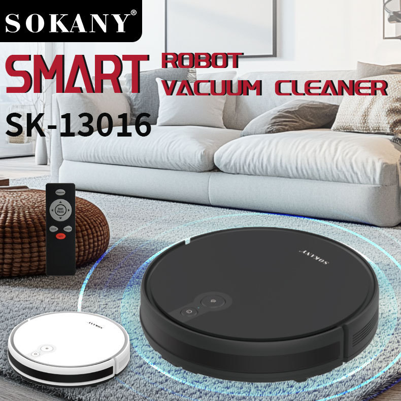 外贸SOKANY13016家用扫地机器人除尘吸尘器ROBOT VACUUM CLEANER