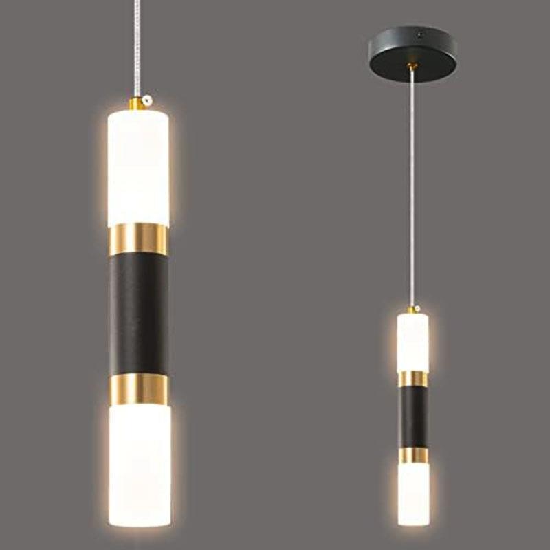 卧室床头吊灯客厅双头轻奢代简约创意个性艺术长线网红吊线小吊灯