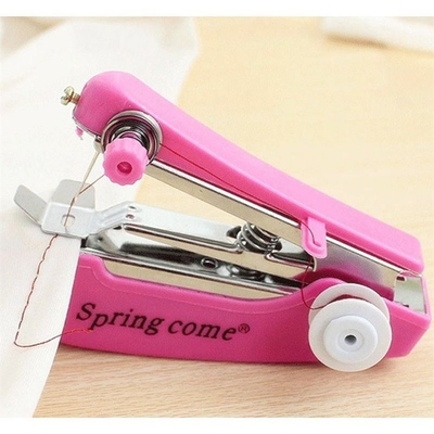 手动缝纫机手持式小型电动带锁迷你全自动手提式打包锁边