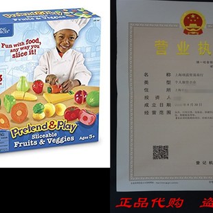 Pretend Play Sliceable &amp Learning Fruits Resources