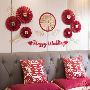 房子外面化妆台门口院子大门家里彩灯结婚布置婚房装饰客厅布置