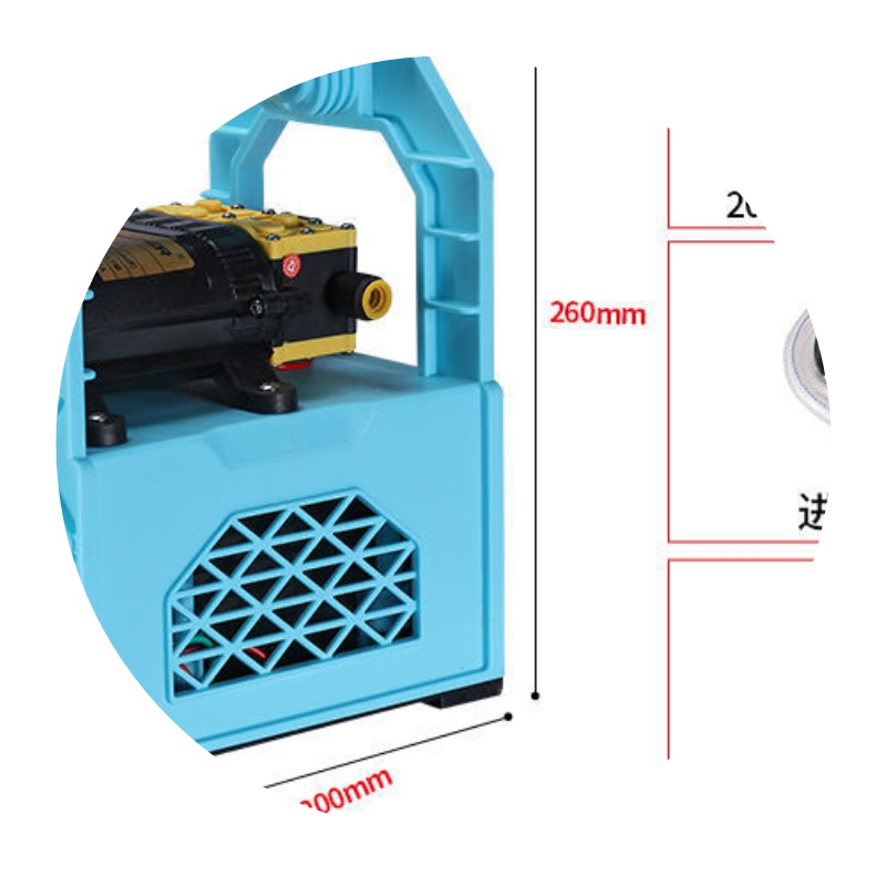 驰渝锂电充电式抽水泵小型农用灌溉浇水机浇菜神器菜园浇地户