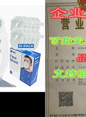 Reli. Face Shields  10 Pack  Clear, Plastic Face Shield