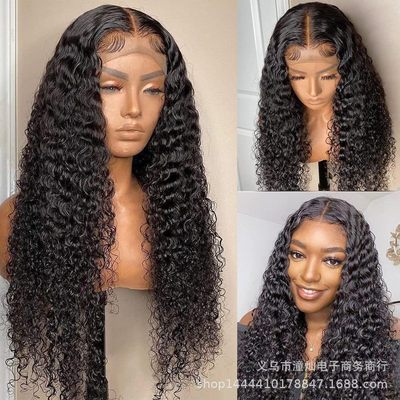 Afro Kinky Curly Wig x Lace Front Human Hair Wig High Ratio