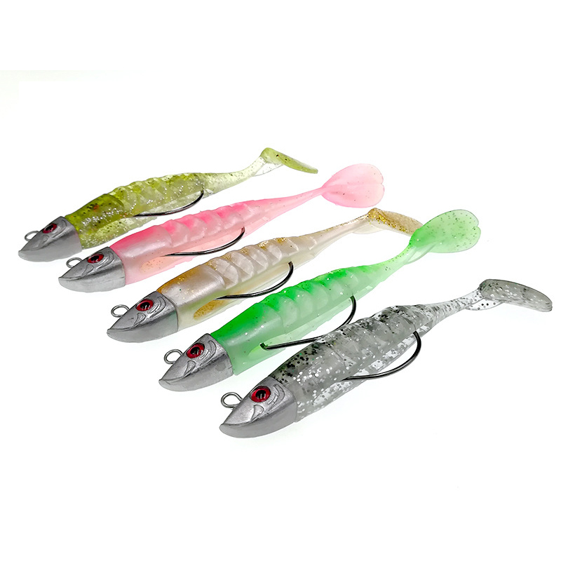 Fake Lure Jigging Soft Bait Fishing Lures 9/11cm 15.6/23.3g