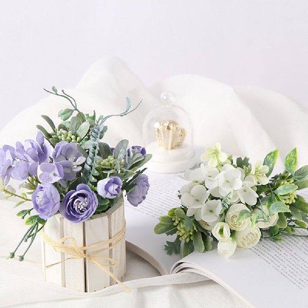 Artificial Flower Realistic No Watering Non-fading Faux