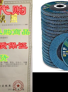 Simniam 20 Packs Flap Discs 4.5 x 7/8, High Density T29