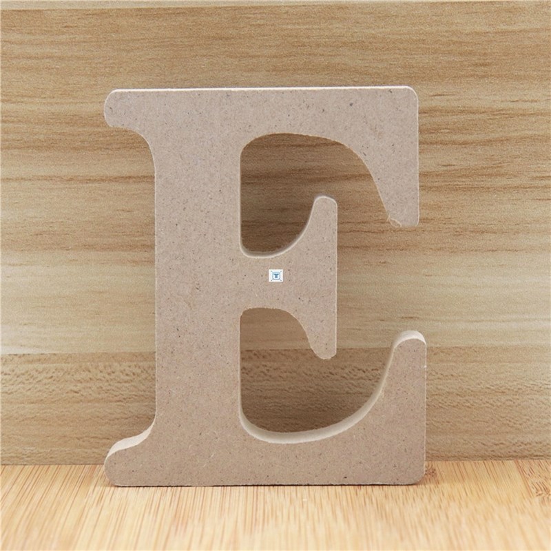 1pc 10cm Wooden Letters Alphabet Name Letter Standing DIY