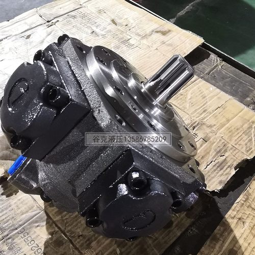 液压马达低速大扭矩6400径向450柱塞600注塑机五星油压马达750