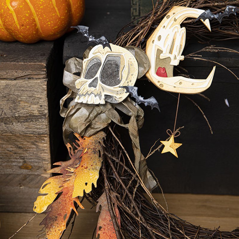 New Arrivals Halloween Dies Chapter Metal Cutting Dies for S