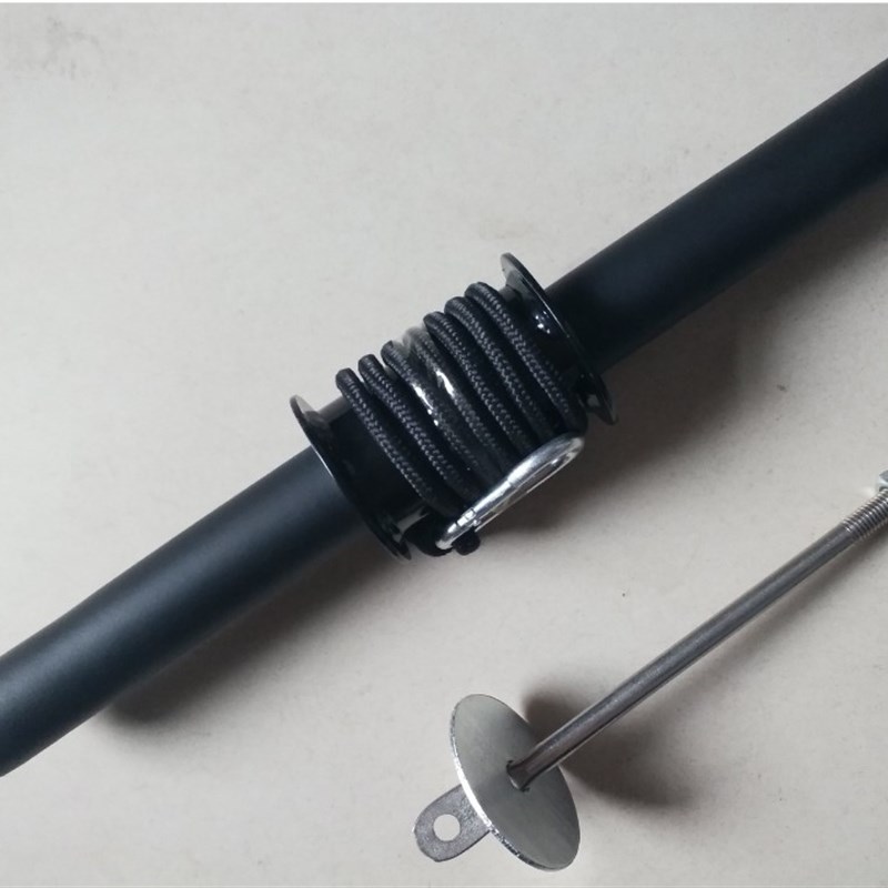 。小臂力量训练器前臂千斤棒负重卷绳手臂锻器炼健身手腕力材千斤