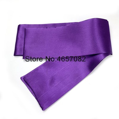 Soft Blindfold Satin Ribbon Bandage On Eyes Comfortable Sle