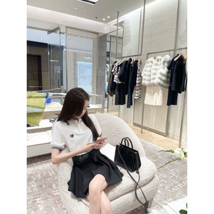 女夏季 学院风jk制服套装 御姐纯欲高级感网球服R百褶连衣裙子两件