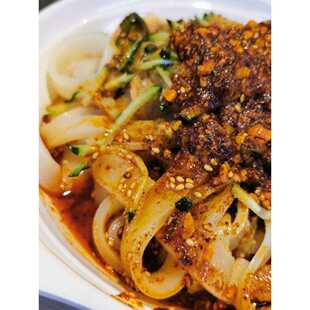 现制待售甘肃兰州特色小吃塞皮袋装冷皮水洗塞皮纸浆皮面团武威天