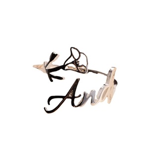 fashion ring birthday flower december