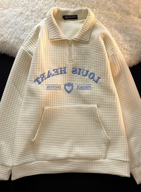 FESTY KARY Long Sleeve Spring Autumn Women Sweatshirt Letter