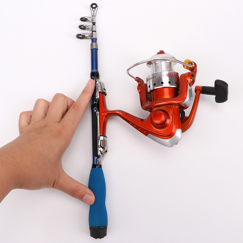 小海竿超硬便携超短节甩杆迷你矶钓鱼竿抛竿路亚远投海杆套装处理