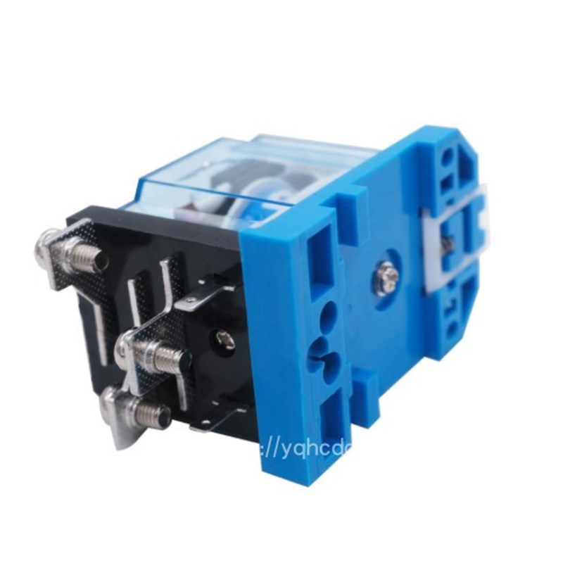 。上海普正JQX-58F1Z大电流60A大功率继电器D12V24VAC2C20V导轨安