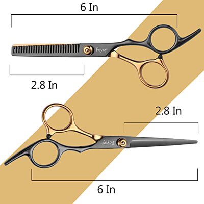 极速Hair Cutting Scissors Kit  Fcysy Professional Barber She