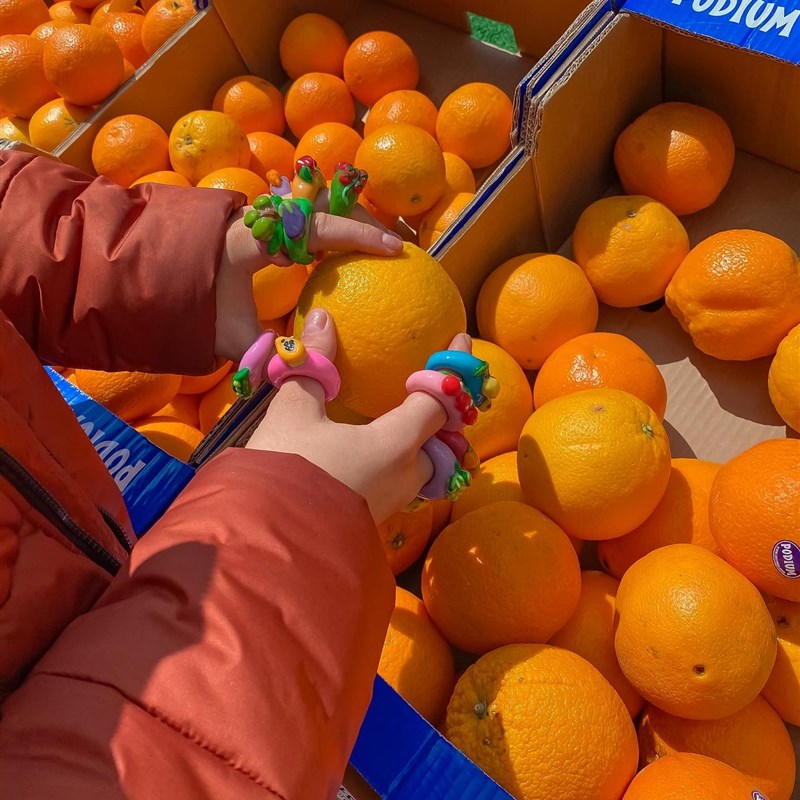 Greengrocers Fruit Collection - 小众手工水果系列戒指