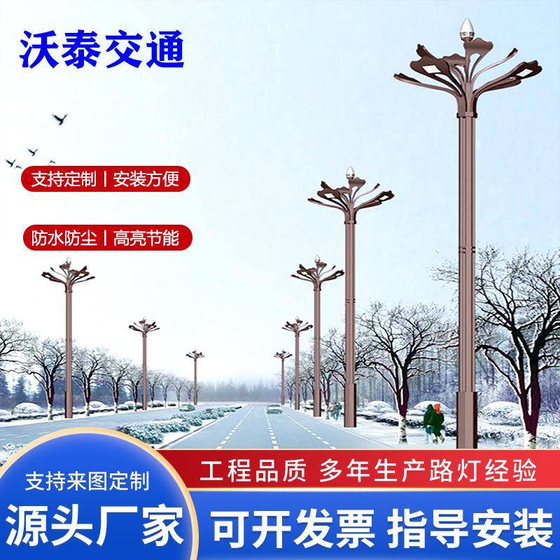 厂家牡丹景观灯户外LED景观路灯6米8米0米2米户外景观灯