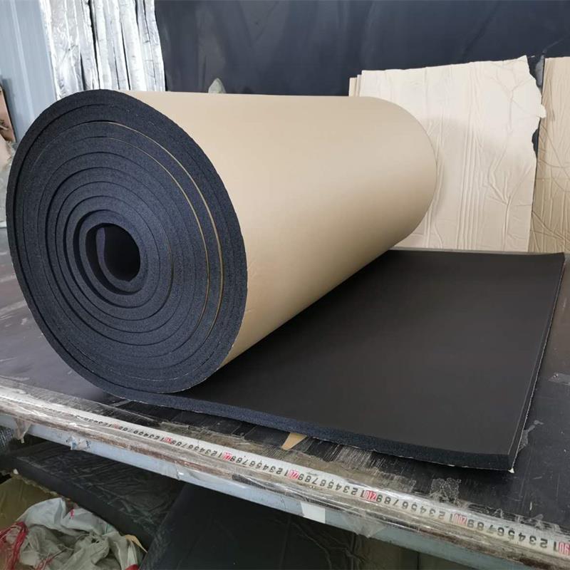高密度橡塑板保温隔热棉隔音棉阻燃橡塑海绵墙体隔音保温棉