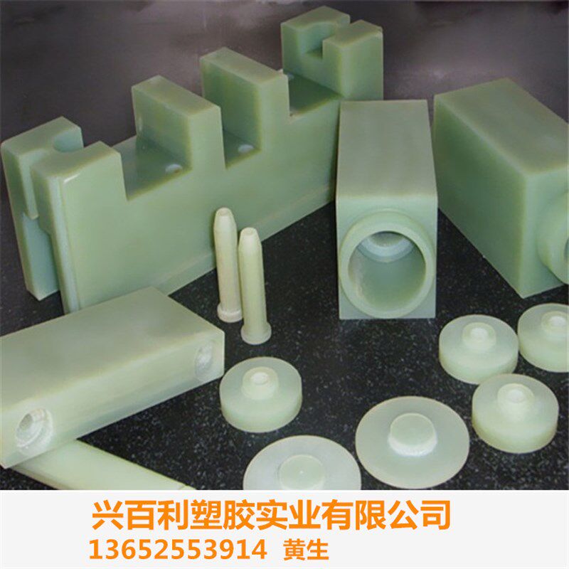 加工PPO板PETG板PBT板LCP防静电PEEK板棒MC1010尼龙PVDF PTFE薄片