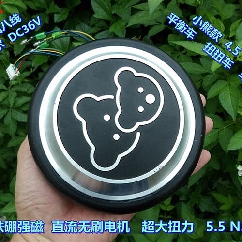 大功率36伏 无刷电机 大扭力 5.5N.m 平衡车 扭扭车 动力车轮好用