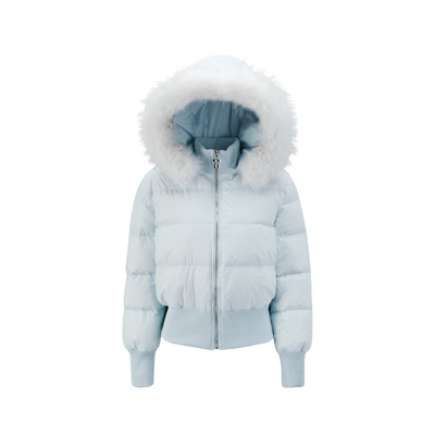 NCXK-冬季90白鸭绒大毛领收腰短款羽绒服正肩显瘦保暖外套WT25173