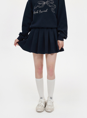 NCXK-秋冬净版百搭卫衣短裙休闲半身裙学院风防走光裤裙QZ202