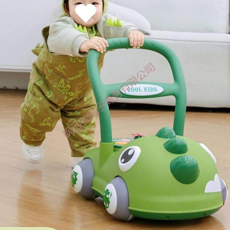 新款学步车手推车宝宝玩具学走路婴儿到-个月学步户外小推车
