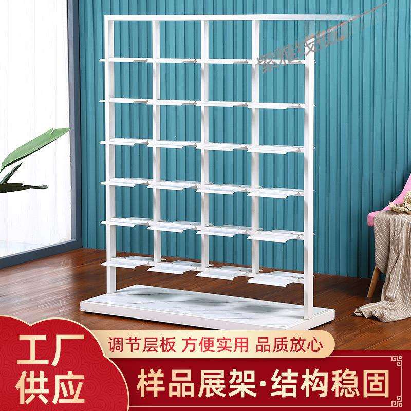 鞋店鞋架商场展示架陈列架双面带鞋托展架运动鞋货架加厚建材