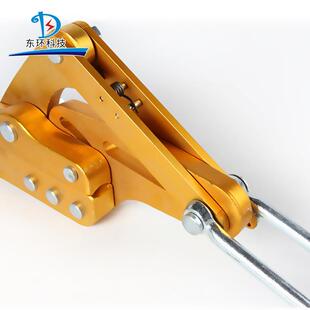 钢丝绳夹线拉紧器 绝缘导线铝合金导线裸线铝镁合金导线卡线器