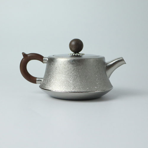 纯钛99%斗笠茶壶260ml家用户外
