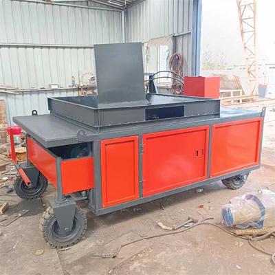 小型自走路沿石滑模成型机 混凝土路缘石摊铺机 沥青拦水带成型机