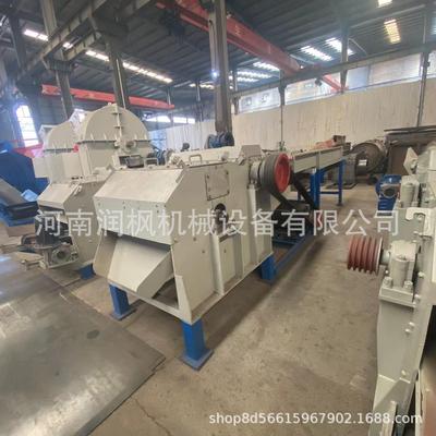 打木材破碎机 柳树松木柏枝粉碎机 大型树木树干一次粉碎木屑机